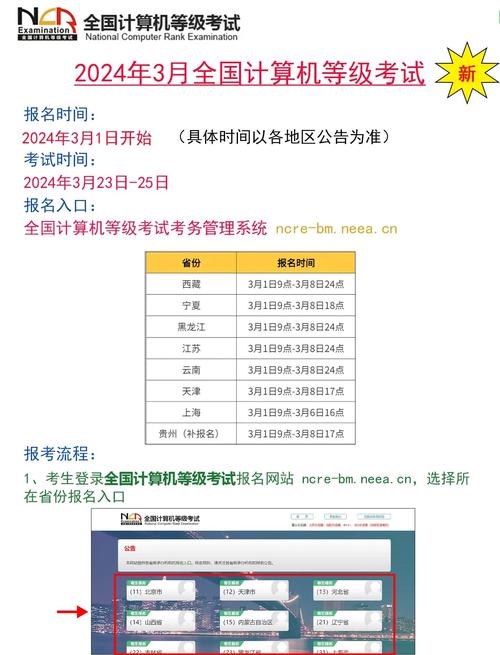 全国计算机等级考试报名时间 全国计算机等级考试报名时间2026年
