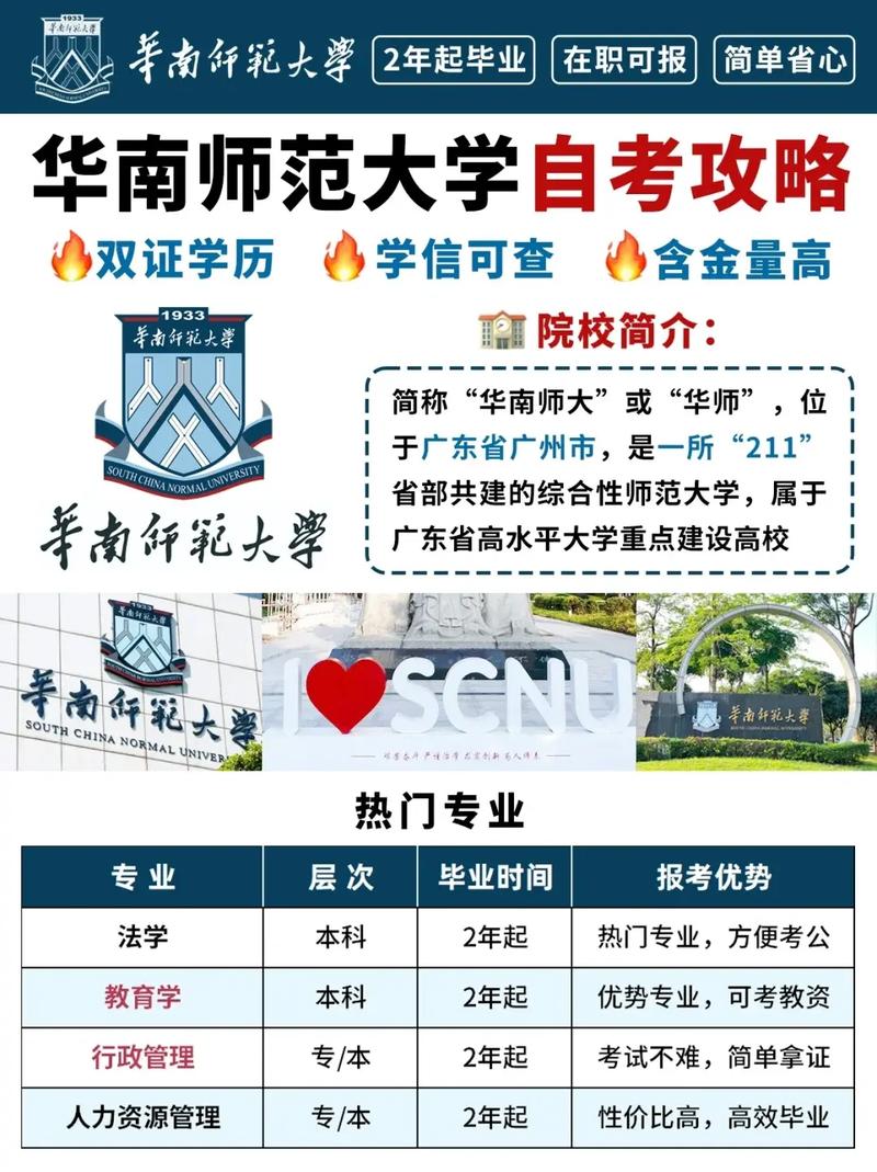 华南师范大学本科招生网(华南师范大学本科招生简章)