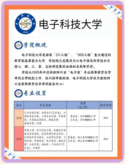电子科技大学继续教育学院官网 电子科技大学继续教育学院官网登录入口